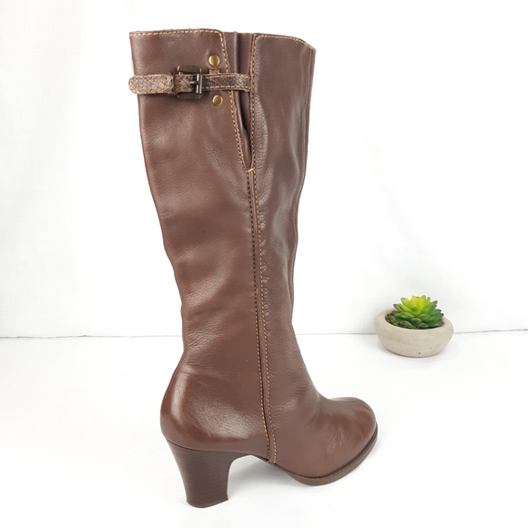 NURTURE LUCIA LEATHER BOOTS - Picture 3 of 16